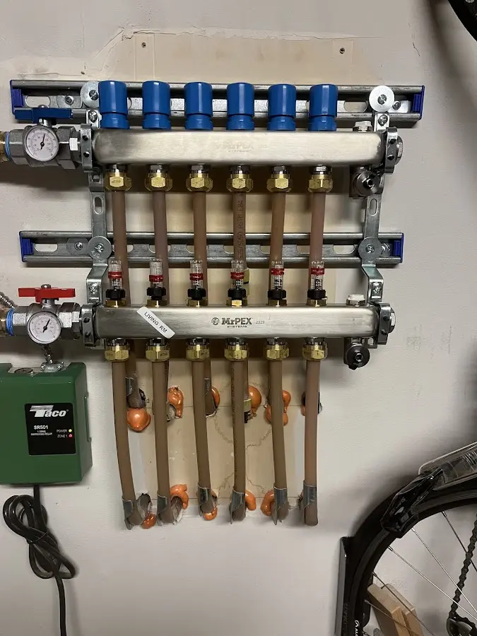 Plumber performing Water Heater Repair at a residential property in Mount Joy